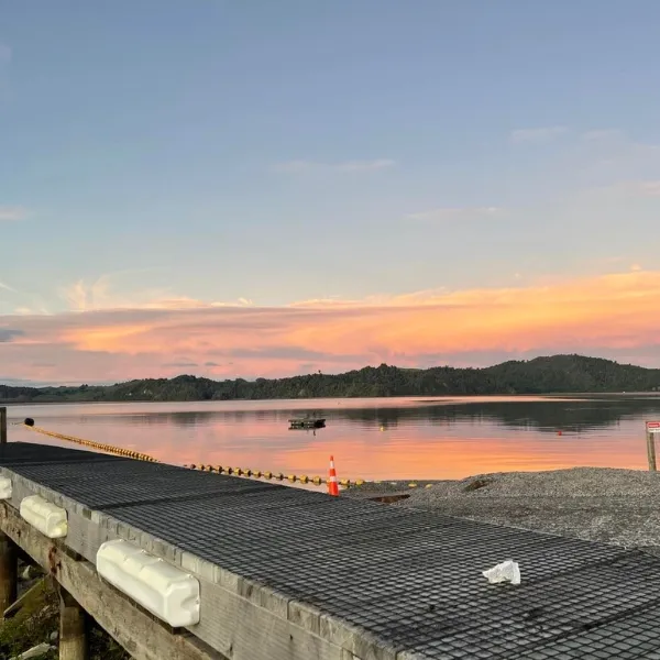 Ramp rebuild in Lake Rotoiti