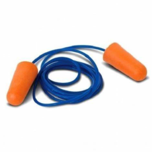100 Pack Corded Disposable Earplugs