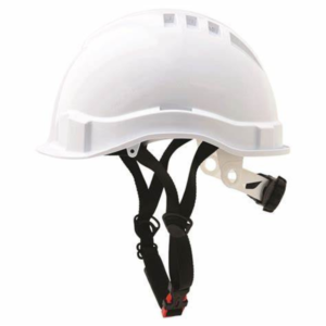Hard Hat v6 Micro Peak Vented Rachet Harness White
