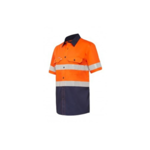 Hard Yakka Koolgear Hi Vis Vented Taped Short Sleeve Shirt