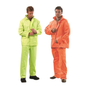 Hi Vis Wet Weather Rain Jumpsuit