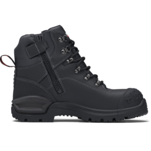 John Bull Crow 3.0 ZipLace Black Work Boots (2)