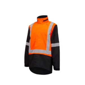 Hard Yakka HI VIS Jacket Day Night Zip Off